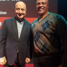 GF with NA actor Anupom kher GF with NA actor Anupom kher